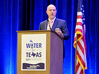 TWDB Executive Administrator Jeff Walker delivered closing remarks to conclude the conference